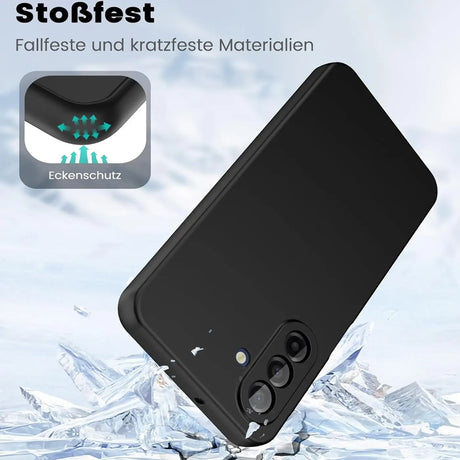 Flexible und sichere TPU Handyhülle für Samsung Galaxy A17 5G in Schwarz