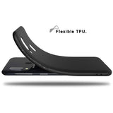 Flexible und sichere TPU Handyhülle für Samsung Galaxy A20e in Schwarz