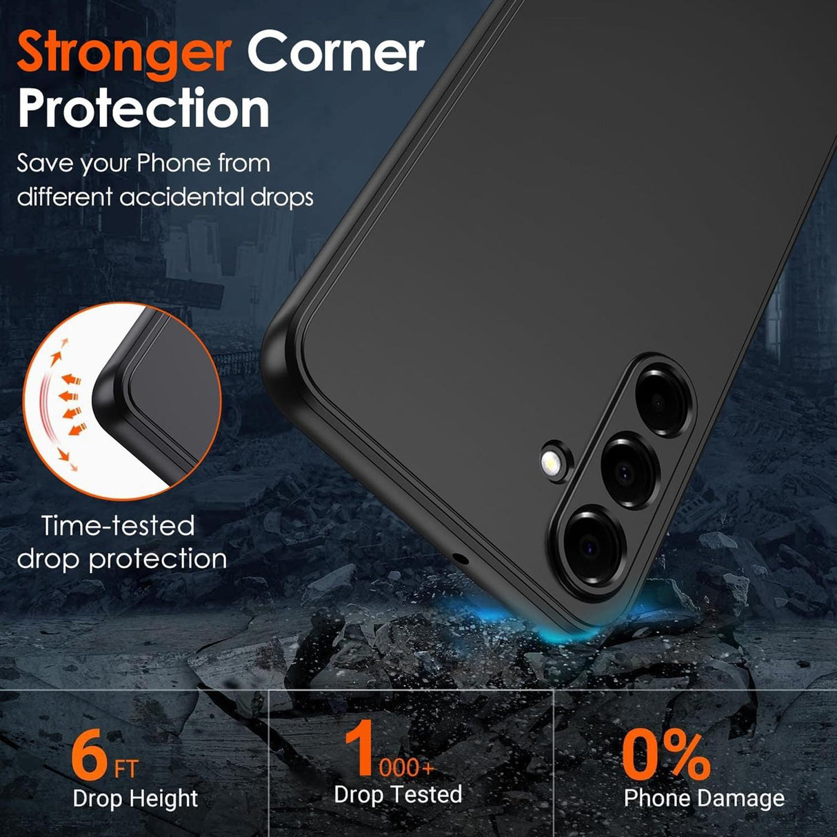 Samsung Galaxy A27 5G - Slim Silikon Hülle Schwarz Matt