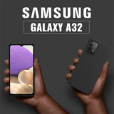 Flexible und sichere TPU Handyhülle für Samsung Galaxy A32 5G in Schwarz