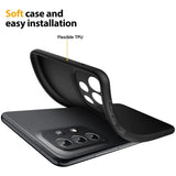 Flexible und sichere TPU Handyhülle für Samsung Galaxy A33 5G in Schwarz
