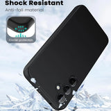 Flexible und sichere TPU Handyhülle für Samsung Galaxy A36 5G in Schwarz