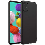 Flexible und sichere TPU Handyhülle für Samsung Galaxy A51 in Schwarz