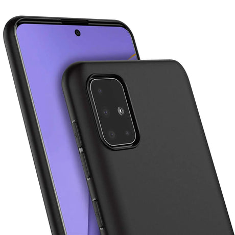 Flexible und sichere TPU Handyhülle für Samsung Galaxy A51 in Schwarz