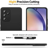 Flexible und sichere TPU Handyhülle für Samsung Galaxy A54 5G in Schwarz