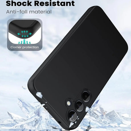 Flexible und sichere TPU Handyhülle für Samsung Galaxy A56 5G in Schwarz