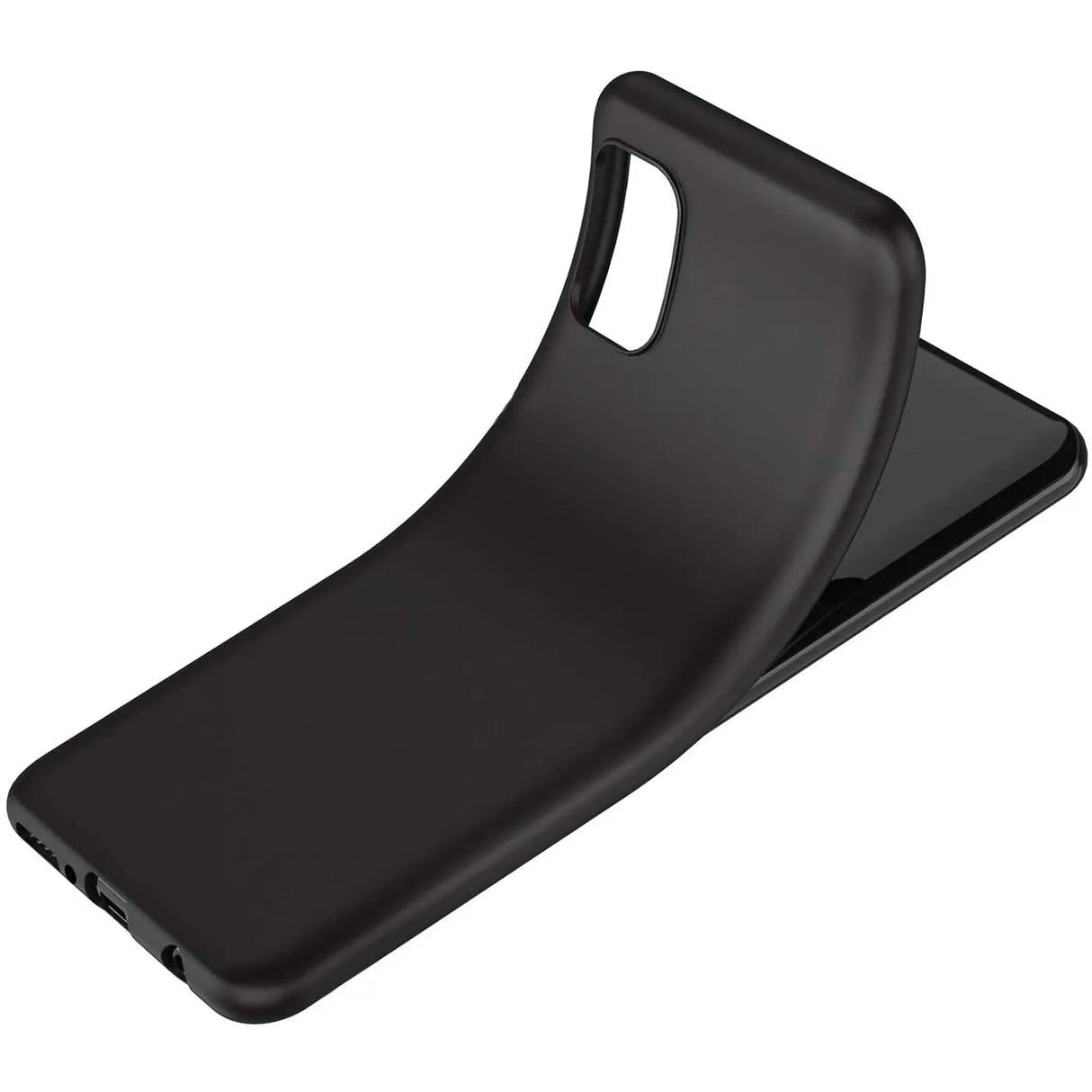 Flexible und sichere TPU Handyhülle für Samsung Galaxy A71 in Schwarz