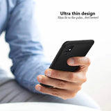 Flexible und sichere TPU Handyhülle für Samsung Galaxy A71 in Schwarz