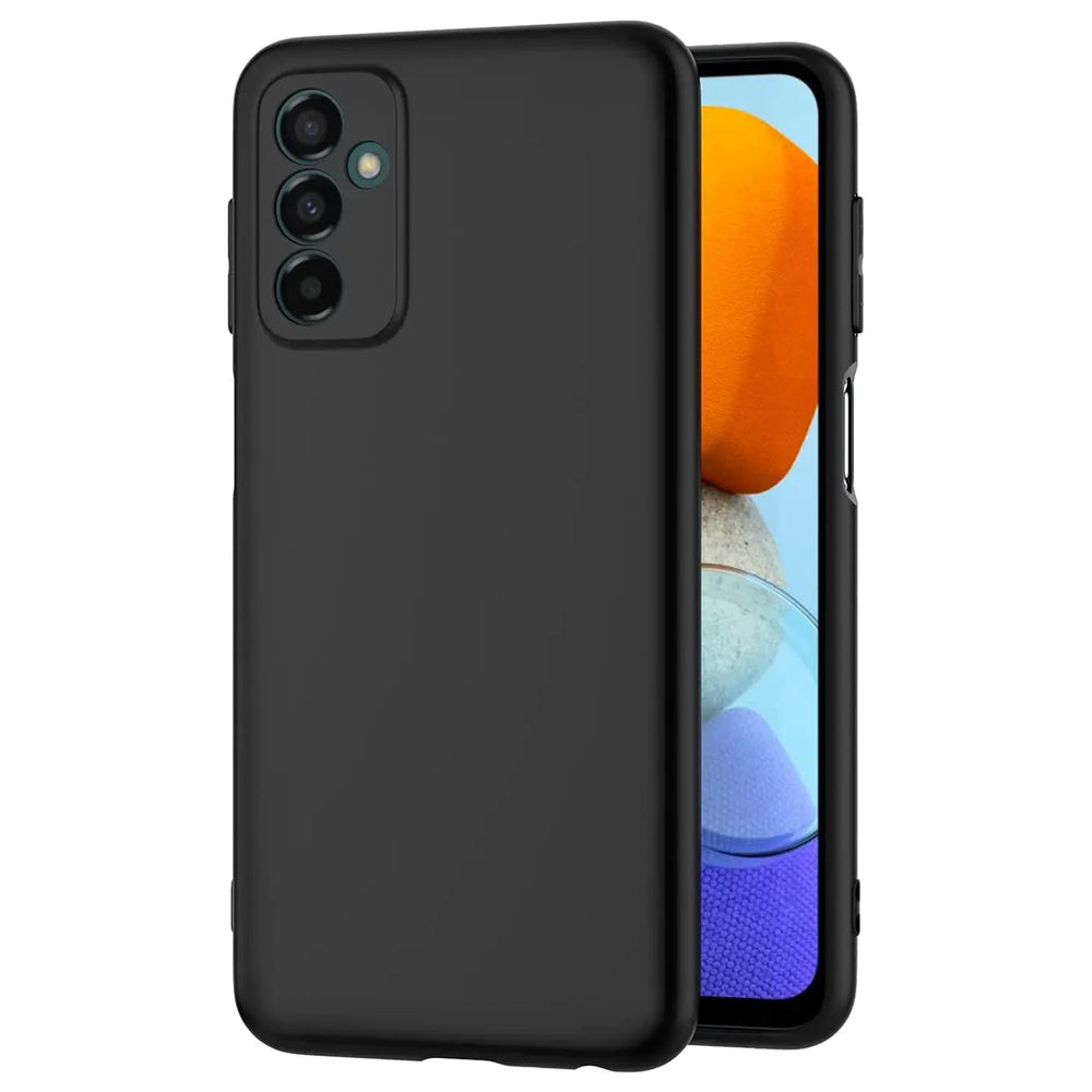 Flexible und sichere TPU Handyhülle für Samsung Galaxy M23 5G / M13 in Schwarz