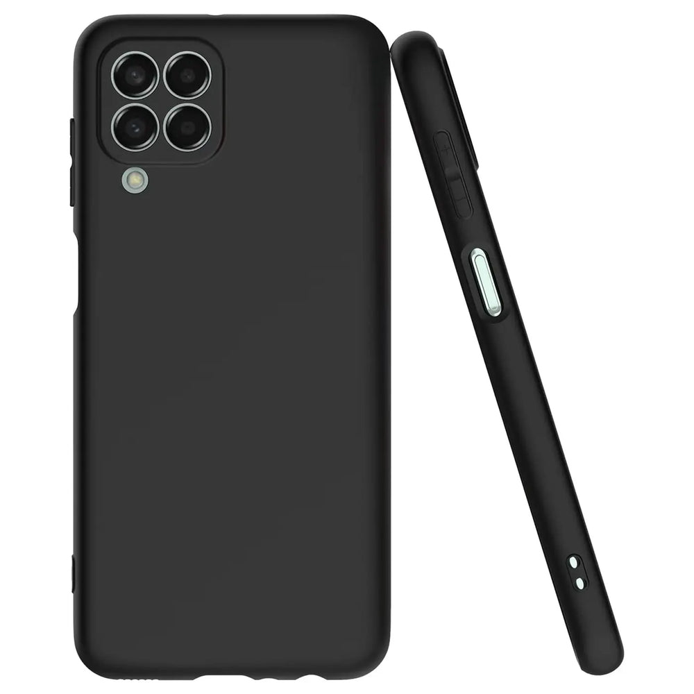 Flexible und sichere TPU Handyhülle für Samsung Galaxy M33 5G in Schwarz