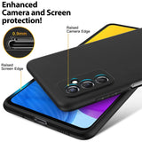 Flexible und sichere TPU Handyhülle für Samsung Galaxy M52 5G in Schwarz
