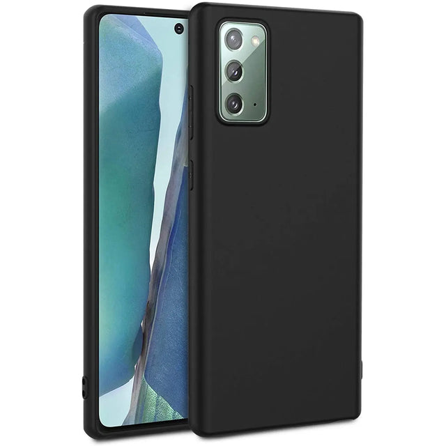 Flexible und sichere TPU Handyhülle für Samsung Galaxy Note 20 in Schwarz