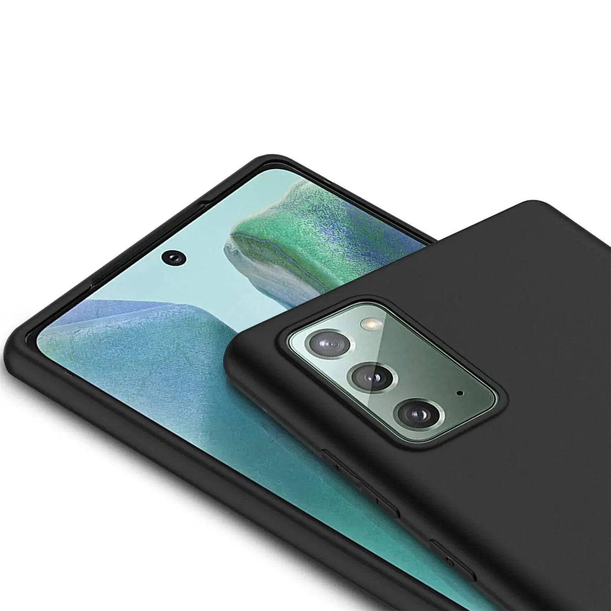 Flexible und sichere TPU Handyhülle für Samsung Galaxy Note 20 in Schwarz