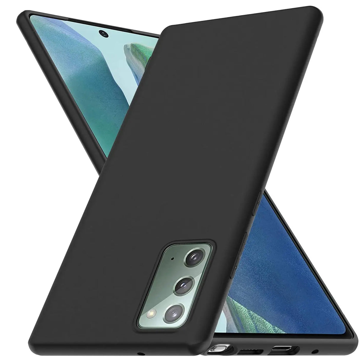 Flexible und sichere TPU Handyhülle für Samsung Galaxy Note 20 in Schwarz