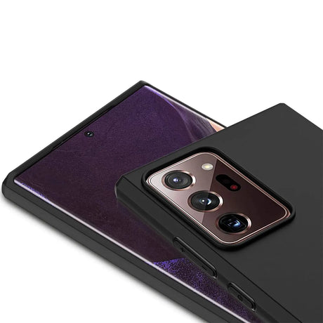 Flexible und sichere TPU Handyhülle für Samsung Galaxy Note 20 Ultra in Schwarz