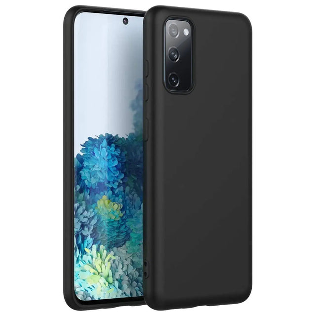 Flexible und sichere TPU Handyhülle für Samsung Galaxy S20 FE in Schwarz
