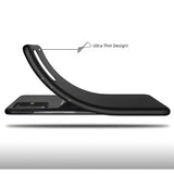 Flexible und sichere TPU Handyhülle für Samsung Galaxy S20 Plus in Schwarz