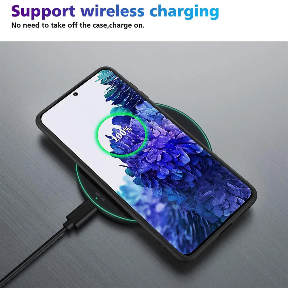 Flexible und sichere TPU Handyhülle für Samsung Galaxy S22 Plus in Schwarz