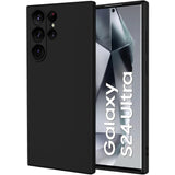Flexible und sichere TPU Handyhülle für Samsung Galaxy S24 Ultra in Schwarz