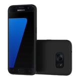 Flexible und sichere TPU Handyhülle für Samsung Galaxy S7 in Schwarz