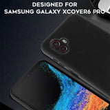 Flexible und sichere TPU Handyhülle für Samsung Galaxy XCover 6 Pro in Schwarz
