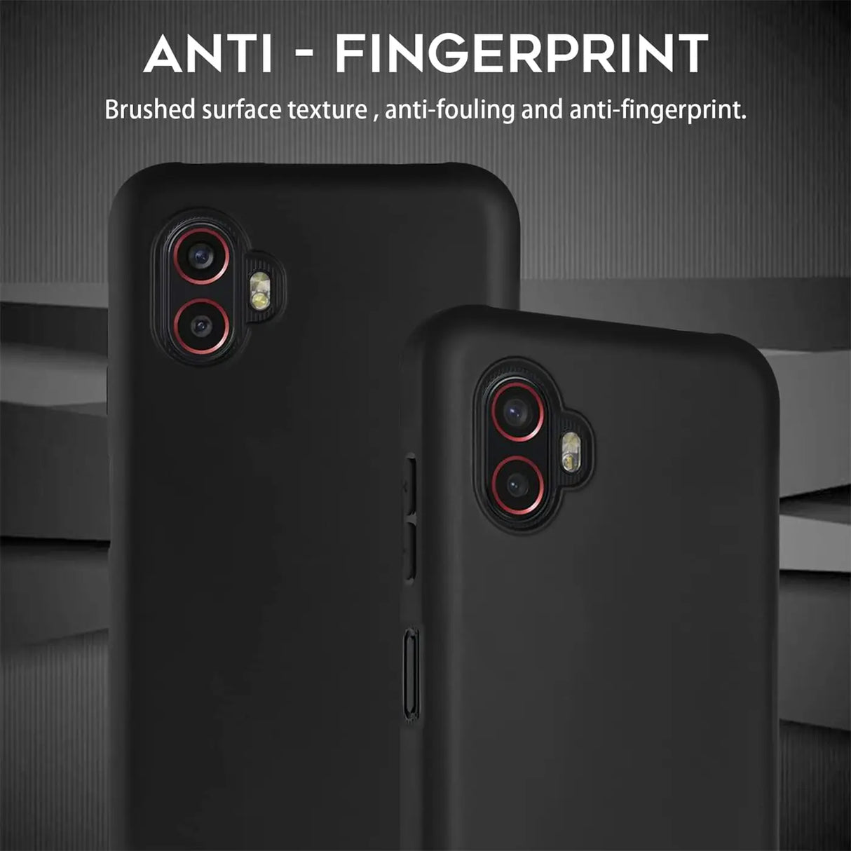 Flexible und sichere TPU Handyhülle für Samsung Galaxy XCover 6 Pro in Schwarz