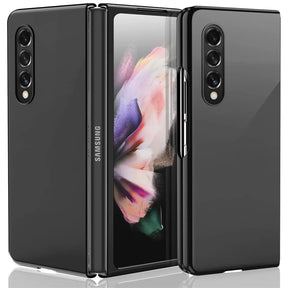 Flexible und sichere TPU Handyhülle für Samsung Galaxy Z FOLD 3 in Schwarz