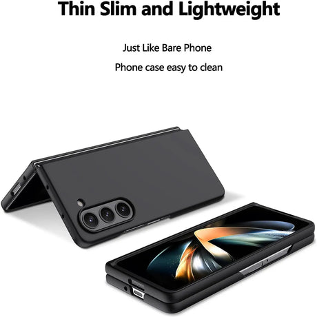 Flexible und sichere TPU Handyhülle für Samsung Galaxy Z FOLD 5 in Schwarz