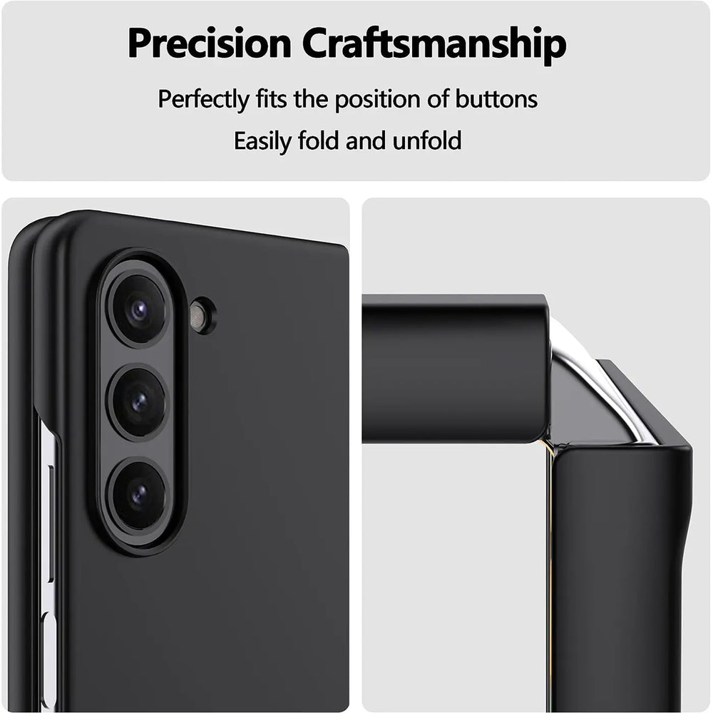 Flexible und sichere TPU Handyhülle für Samsung Galaxy Z FOLD 5 in Schwarz
