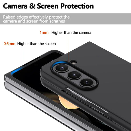 Flexible und sichere TPU Handyhülle für Samsung Galaxy Z FOLD 6 in Schwarz