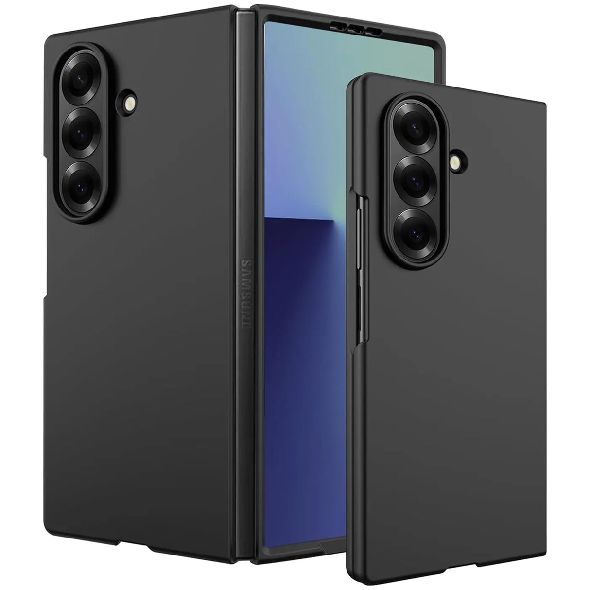 Flexible und sichere TPU Handyhülle für Samsung Galaxy Z FOLD 7 in Schwarz