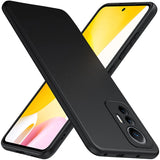 Flexible und sichere TPU Handyhülle für Xiaomi 12 Lite 5G in Schwarz