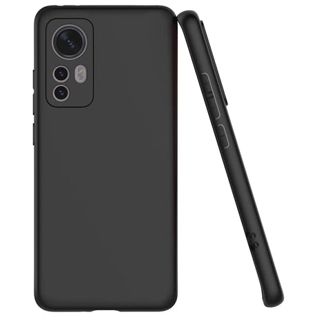 Flexible und sichere TPU Handyhülle für Xiaomi 12 Pro in Schwarz