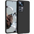 Flexible und sichere TPU Handyhülle für Xiaomi 12T / 12T Pro in Schwarz