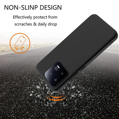 Flexible und sichere TPU Handyhülle für Xiaomi 13 in Schwarz