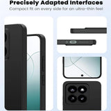 Flexible und sichere TPU Handyhülle für Xiaomi 14 Pro in Schwarz