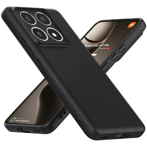 Flexible und sichere TPU Handyhülle für Xiaomi 14T Pro in Schwarz