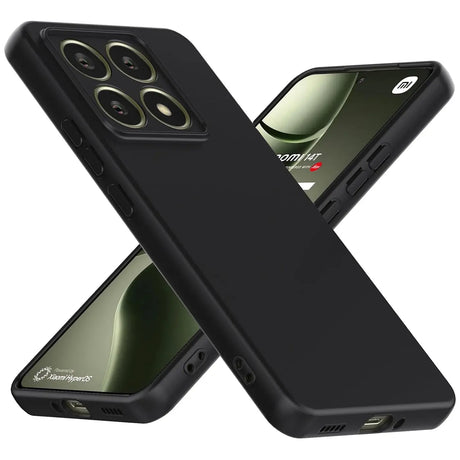 Flexible und sichere TPU Handyhülle für Xiaomi 14T in Schwarz