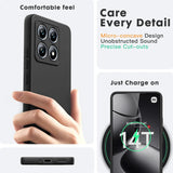 Flexible und sichere TPU Handyhülle für Xiaomi 14T in Schwarz