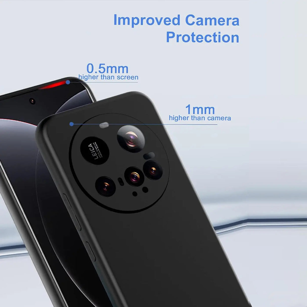 Flexible und sichere TPU Handyhülle für Xiaomi 15 Ultra in Schwarz