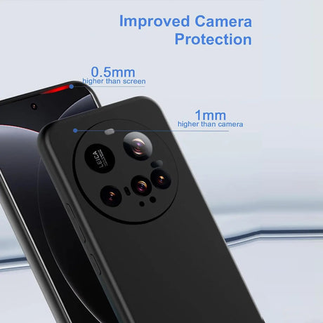 Flexible und sichere TPU Handyhülle für Xiaomi 15 Ultra in Schwarz