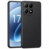 Xiaomi 17 - Slim Silikon Hülle Schwarz Matt