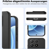 Xiaomi 17 - Slim Silikon Hülle Schwarz Matt