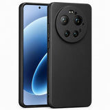 Xiaomi 17 Ultra - Slim Silikon Hülle Schwarz Matt