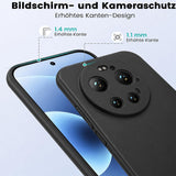 Xiaomi 17 Ultra - Slim Silikon Hülle Schwarz Matt
