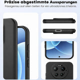 Xiaomi 17 Ultra - Slim Silikon Hülle Schwarz Matt