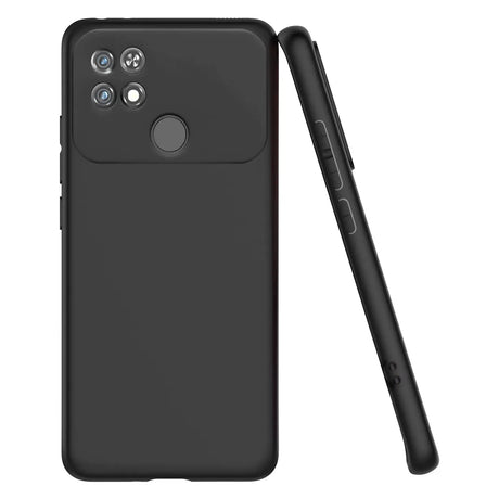 Flexible und sichere TPU Handyhülle für Xiaomi Poco C40 in Schwarz