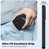 Flexible und sichere TPU Handyhülle für Xiaomi POCO F5 Pro 5G in Schwarz