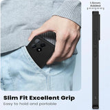 Flexible und sichere TPU Handyhülle für Xiaomi Poco F6 Pro in Schwarz