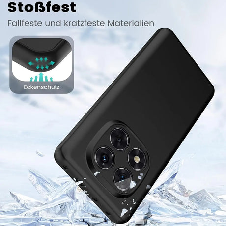 Flexible und sichere TPU Handyhülle für Xiaomi Poco X7 in Schwarz